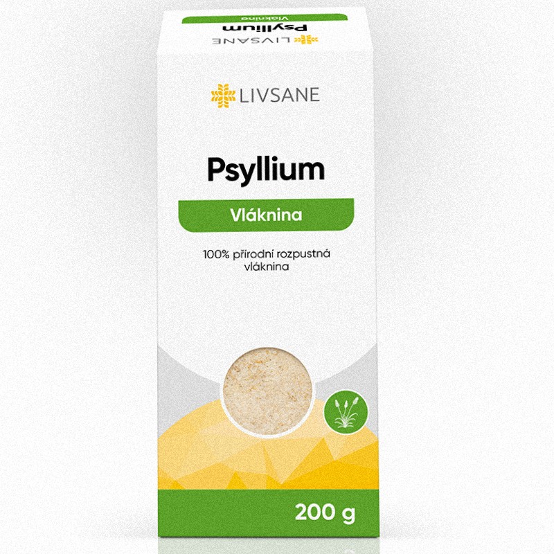 Livsane - LIVSANE Psyllium rozpustná vláknina 1x200 g