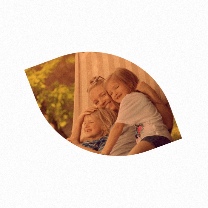 Livsane - žena s detmi